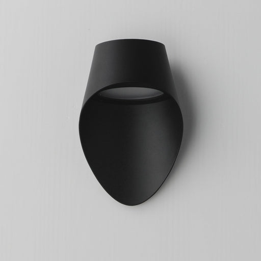 Cape LED Outdoor ADA Wall Sconce in Black