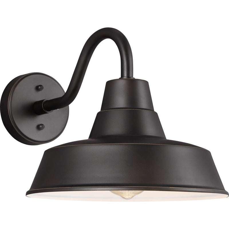 Barn Light Medium Outdoor Wall Sconce in Antique Bronze