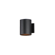 Outpost 1 Light 7.25" LED Outdoor Wall Sconce in Black