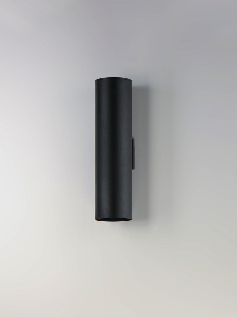 Outpost 2 Light 22" LED Outdoor Wall Sconce in Black