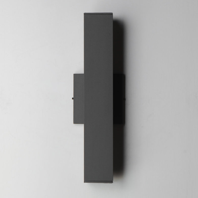 Culvert 15" LED Outdoor Wall Sconce in Architectural Bronze