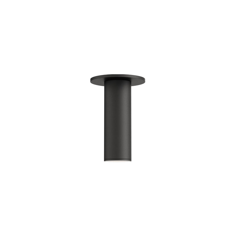 Calibro 7.5" LED Outdoor Flush Mount in Black