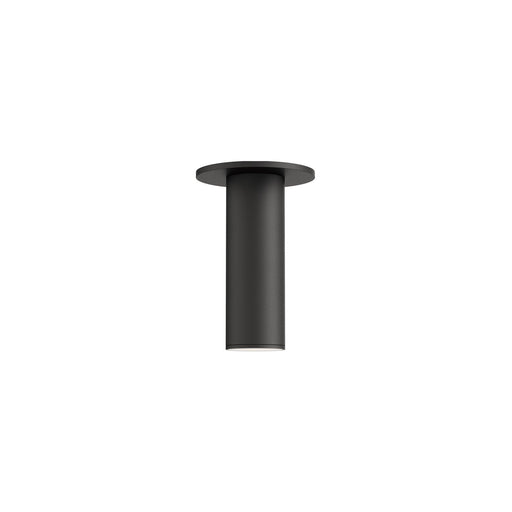 Calibro 7.5" LED Outdoor Flush Mount in Black