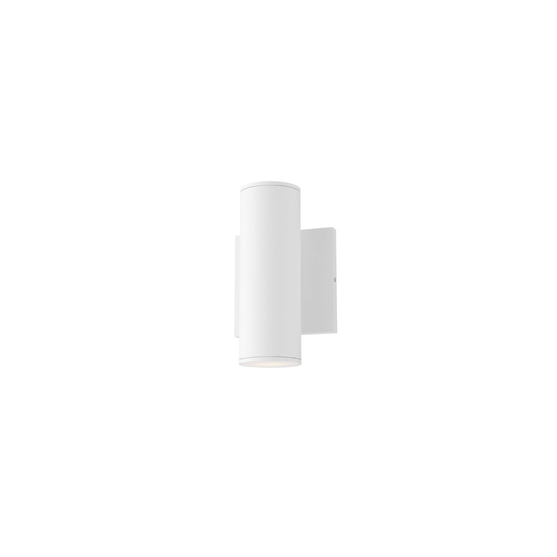 Calibro 7.5" LED Outdoor Wall Sconce in White