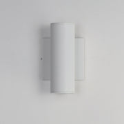 Calibro 7.5" LED Outdoor Wall Sconce in White