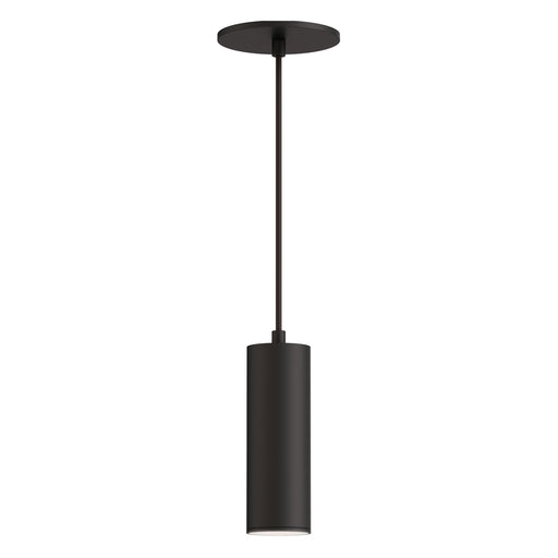 Calibro 7.5" LED Outdoor Pendant in Architectural Bronze