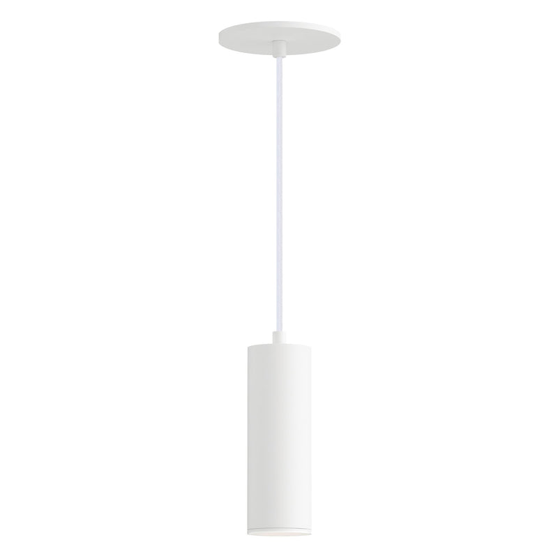 Calibro 7.5" LED Outdoor Pendant in White