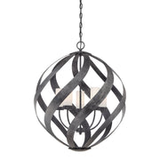 Blacksmith 5-Light Chandelier in Old Black Finish