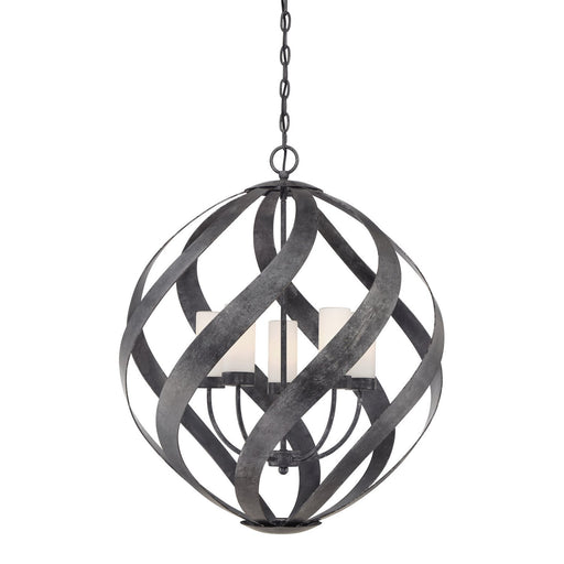 Blacksmith 5-Light Chandelier in Old Black Finish