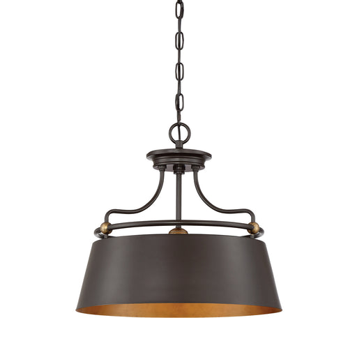 Fairview 3-Light Pendant in Western Bronze - Lamps Expo