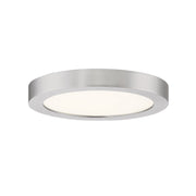 Outskirts 7.5" LED Flush Mount in Brushed Nickel