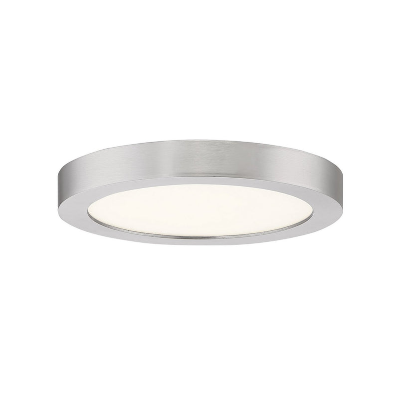 Outskirts 7.5" LED Flush Mount in Brushed Nickel