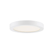 Outskirts 7.5" LED Flush Mount in Matte White