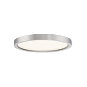 Outskirts 11" LED Flush Mount in Brushed Nickel