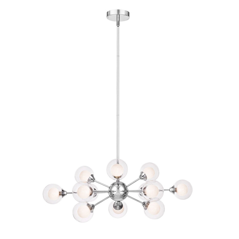 Spellbound 12-Light Chandelier in Polished Chrome