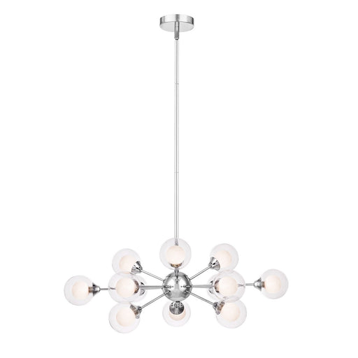 Spellbound 12-Light Chandelier in Polished Chrome