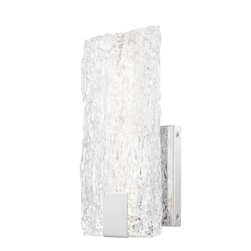 Winter LED Bath Sconce in Polished Chrome