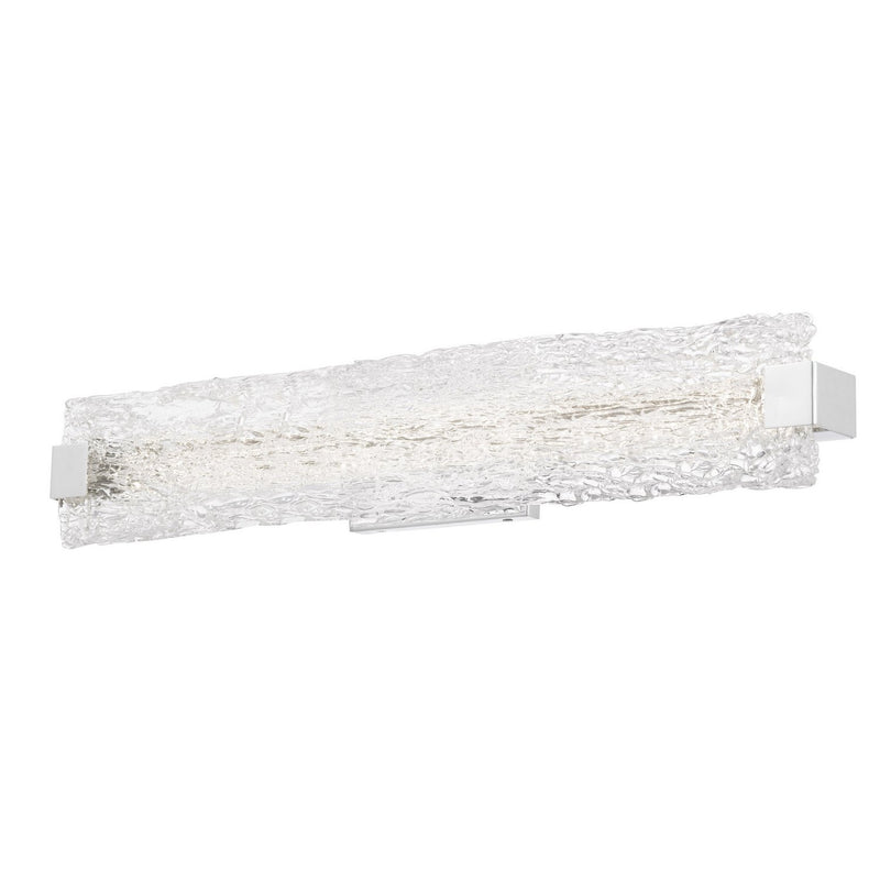 Winter 32" LED Bath Vanity Light in Polished Chrome