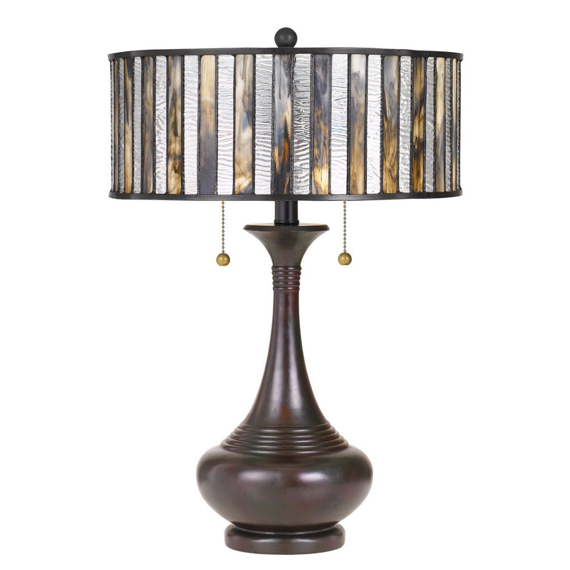 Roland 2-Light Table Lamp in Valiant Bronze