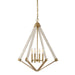 Viewpoint 4-Light Pendant in Weathered Brass - Lamps Expo