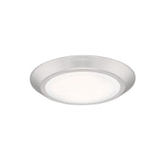 Verge 7.75" LED Flush Mount in Brushed Nickel