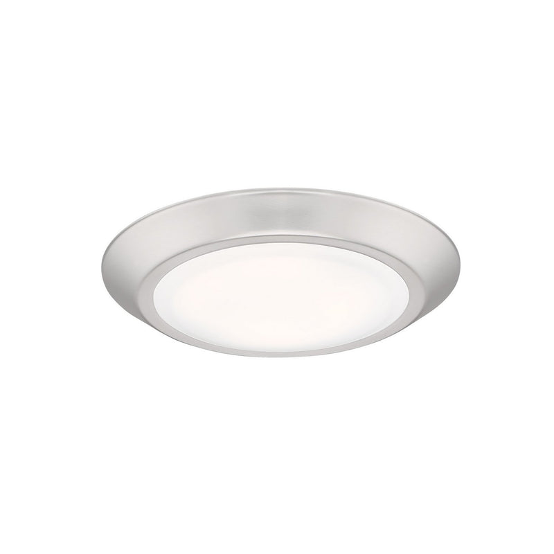 Verge 7.75" LED Flush Mount in Brushed Nickel