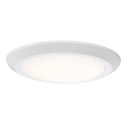 Verge 12" LED Flush Mount in Matte White