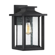 Wakefield Medium Outdoor Wall Lantern in Earth Black