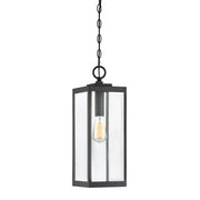 Westover Outdoor Hanging Lantern in Earth Black