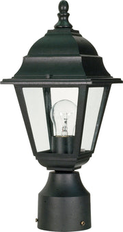 Briton Outdoor Post Light in Textured Black