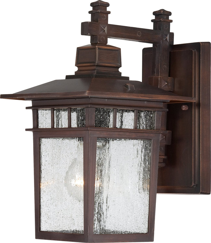 Cove Neck 11.75" Outdoor Wall Lantern in Rustic Bronze
