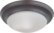 11.5" Flush Mount in Mahogany Bronze