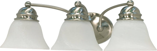 20.5" 3-Light Bath Vanity Light in Brushed Nickel