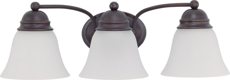 20.5" 3-Light Bath Vanity Light in Mahogany Bronze