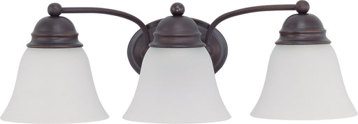 20.5" 3-Light Bath Vanity Light in Mahogany Bronze