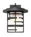 Lansing 1-Light 14" Outdoor Lant in Textured Black