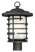 Lansing 1-Light Post Lantern in Textured Black