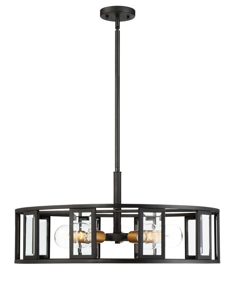 Payne 5-Light Pendant in Midnight Bronze