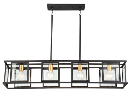 Payne 4 Light Trestle in Black