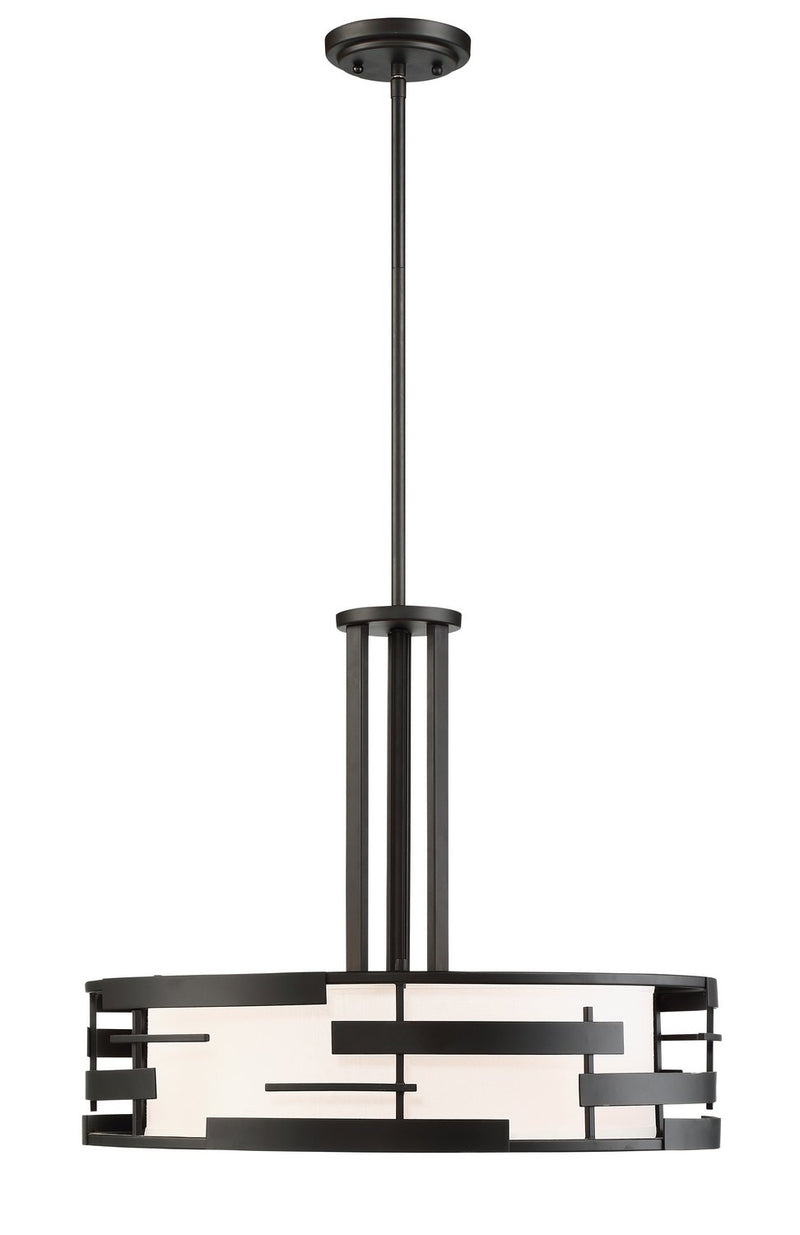 Lansing 3-Light Pendant in Midnight Bronze