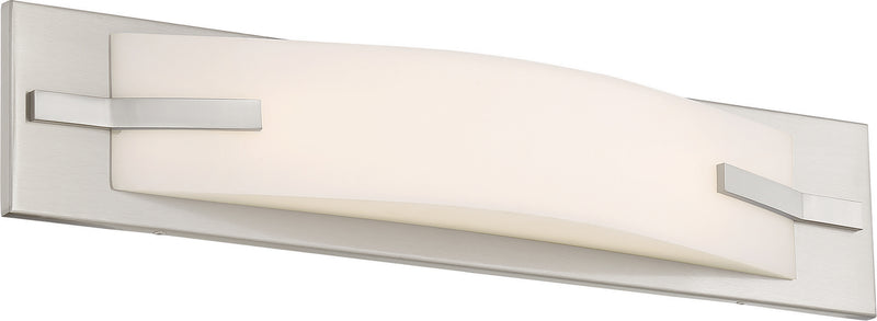Bow LED 19" Vanity in Brushed Nickel