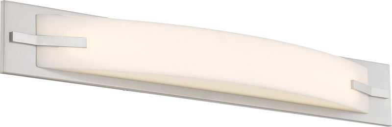 Bow LED 29" Vanity in Brushed Nickel