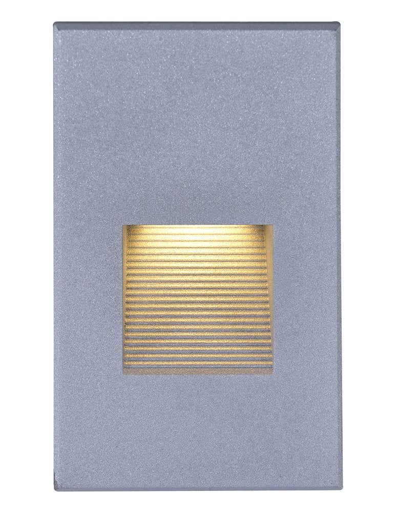 Vertical LED Step Light in Gray