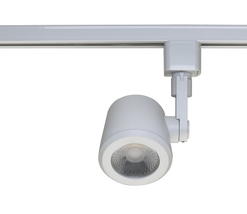 2.88" H-Type LED Track Head, 5.75" Projection in White