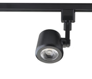 2.88" H-Type LED Track Head, 5.75" Projection in Black