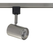 2.25" H-Type LED Track Head, 5.38" Projection in Brushed Nickel