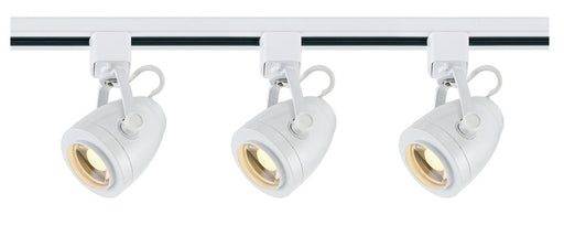 3-Light LED Track Light Kit, 2.88" Heads in White