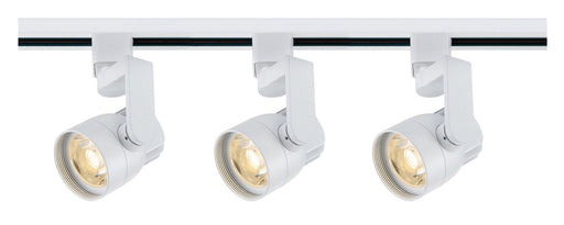 3-Light LED Track Light Kit, 2.75" Heads in White