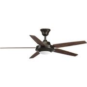 Signature Plus II 54" Ceiling Fan with Light in Antique Bronze