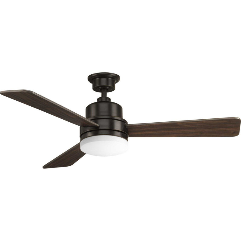 Trevina 52" Ceiling Fan with Light in Antique Bronze